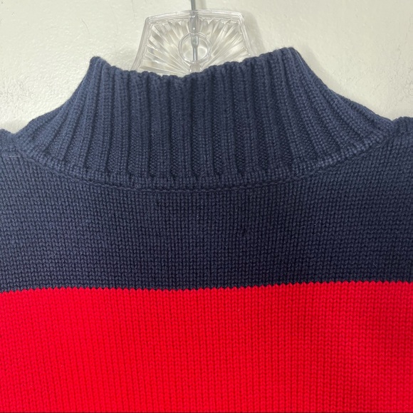 Vintage Lauren Ralph Lauren Logo Quarter Zip Sweater - Picture 14 of 16
